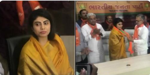 Cricketer Ravindra Jadeja's wife Rivaba joins BJP on Sunday in Gujarat's Jamnagar.