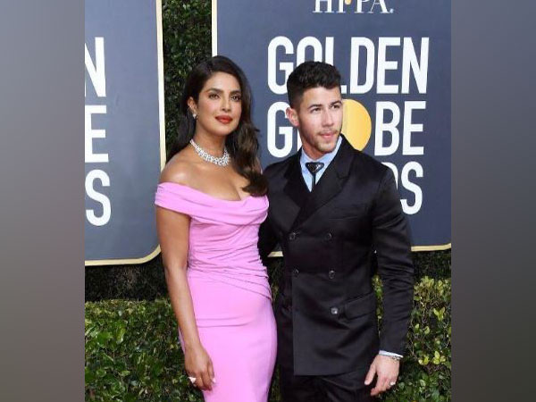 Priyanka Chopra and Nick Jonas at  the Golden Globes. (Image courtesy: Instagram)