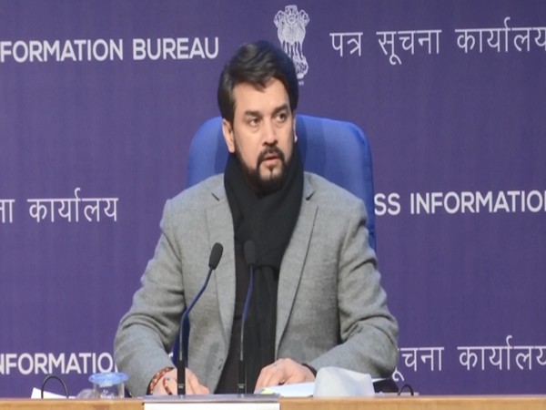 Union Minister Anurag Thakur (Photo:ANI)