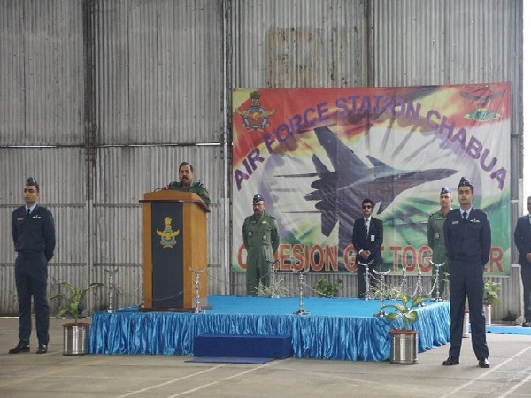 Chief of Air Staff RKS Bhadauria on two-day visit to Air Force Stations in EAC. 