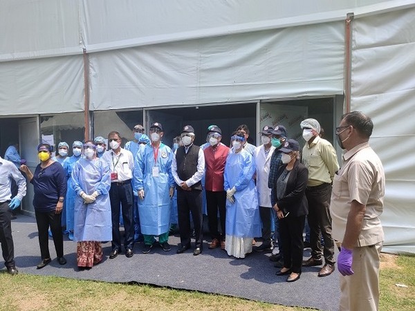 Ron Malka, Ambassador of Israel to India and K. Vijay Raghavan, Principal Scientific Advisor from PMO at the testing site at RML. [Photo/ANI]
