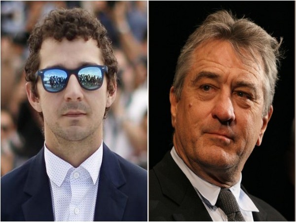 Shia LaBeouf and Robert De Niro 
