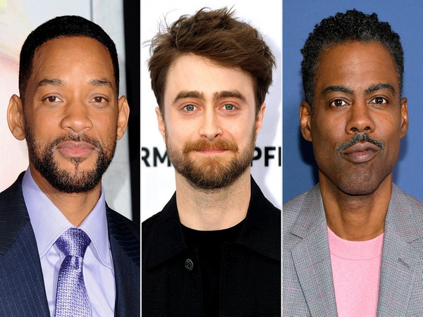 Will Smith, Daniel Radcliffe and Chris Rock (Image source: Twitter)