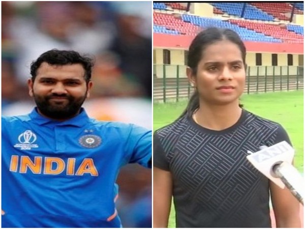 Rohit Sharma and Dutee Chand