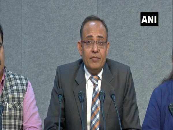 J-K Principal Secretary (Planning Commission) Rohit Kansal speaking to reporters in Srinagar on Wednesday. 