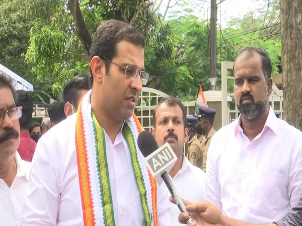 Roji M John, Congress MLA (Photo/ANI)