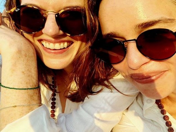 Rose Leslie and Emilia Clarke, Image courtesy: Instagram