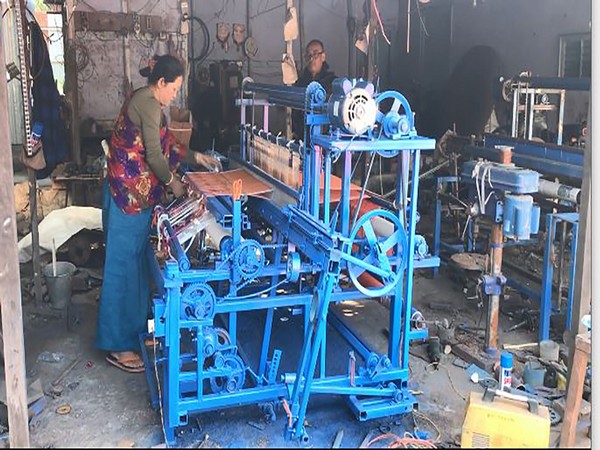 Presently, 70 employees, mostly women, are engaged in weaving at Biren's establishment