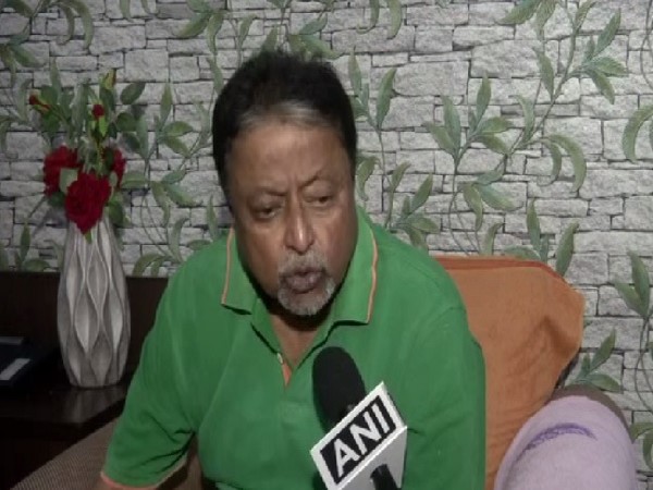BJP leader Mukul Roy speaking to ANI in New Delhi. Photo/ANI