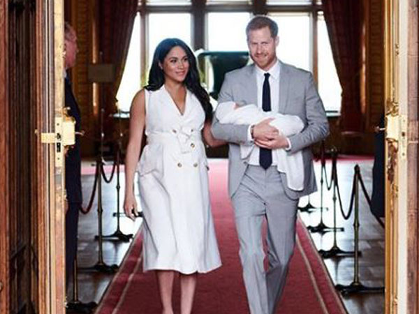 Prince Harry and Meghan Markel with their new born son Archie Harrison Mountbatten-Windsor (Image courtesy: Instagram)