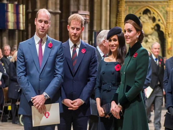Prince William, Catherine, Prince Harry, and Meghan Markle