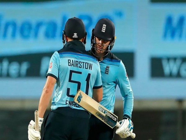 England openers Jonny Bairstow and Jason Roy (Photo/ BCCI)