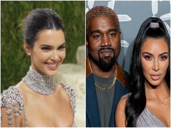 Kendall Jenner, Kanye West and Kim Kardashian (Image source: Instagram)