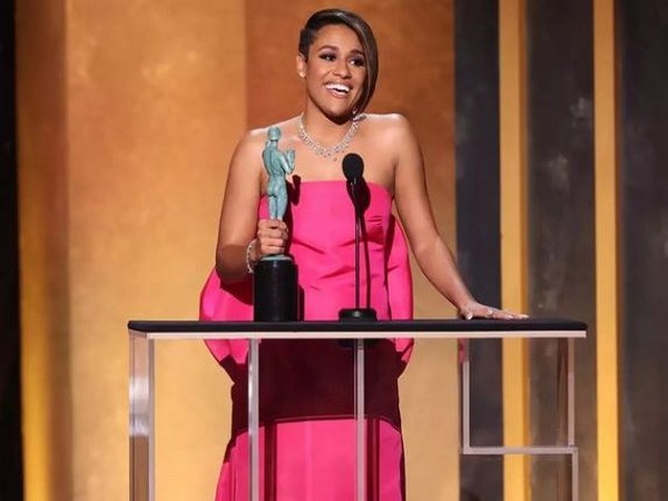 Ariana DeBose at SAG Awards 2022 (Image source: Instagram)