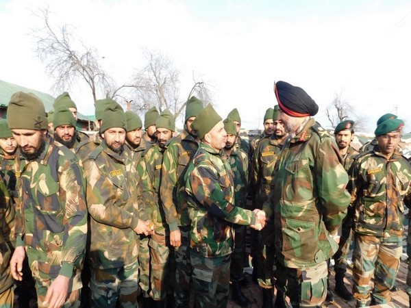 Lt Gen Ranbir Singh arrived in Srinagar on Monday for reviewing security situation