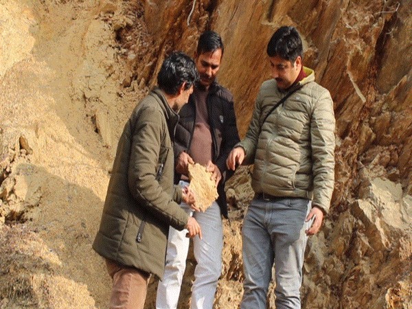 Fossil sites discovered in South Kashmir (Photo/ANI)