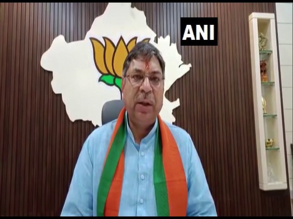 Rajasthan BJP chief Satish Poonia (Photo/ANI)