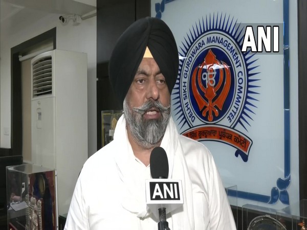 DSGMC chief Harmeet Singh Kalka (Photo/ANI)