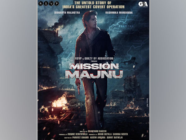 Poster of 'Mission Majnu' (Image Source: Twitter)