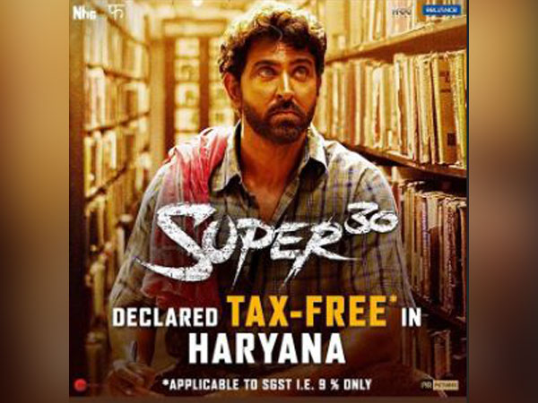 'Super 30' poster, Image courtesy: Instagram