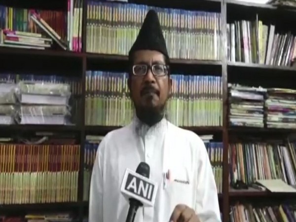 National General Secretary of All India Tanzeem Ulema-e-Islam Maulana Shahabuddin Rizvi (Photo:ANI)