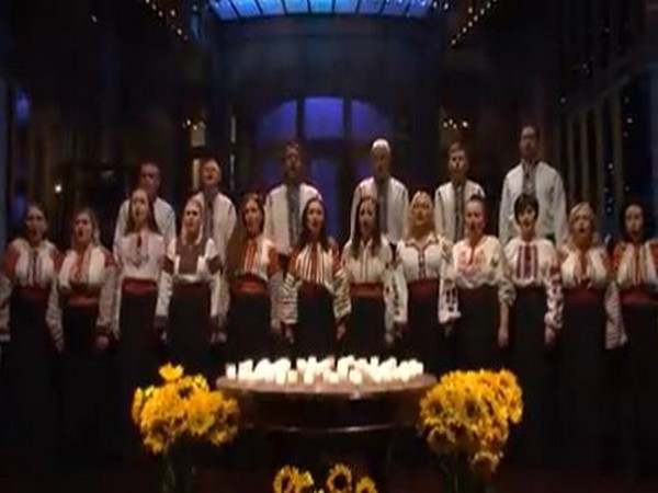 'Prayer for Ukraine' at 'SNL' (Image source: Twitter)