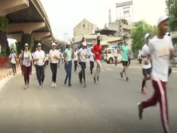 Youngsters participating in the run (Photo/ANI)