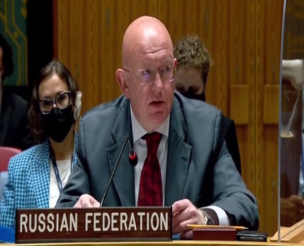 Russia's Permanent Representative to United Nations (UN) Vasily Nebenzya