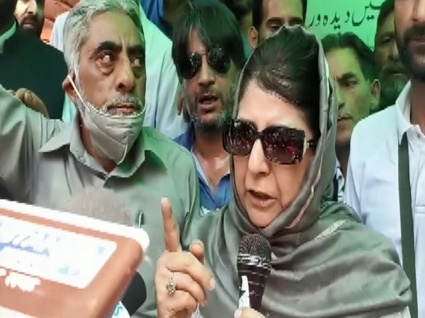 PDP chief Mehbooba Mufti (Photo:ANI)