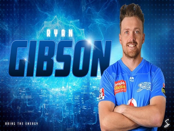 Top-order batsman Ryan Gibson (Image: Adelaide Strikers' Twitter)