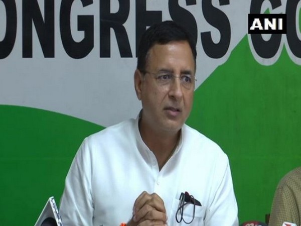 Congress leader Randeep Singh Surjewala (File Photo/ANI)