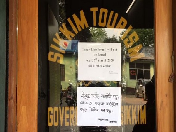 Sikkim government has suspended issuing 'Inner Line Permit' till further order. Photo/ANI