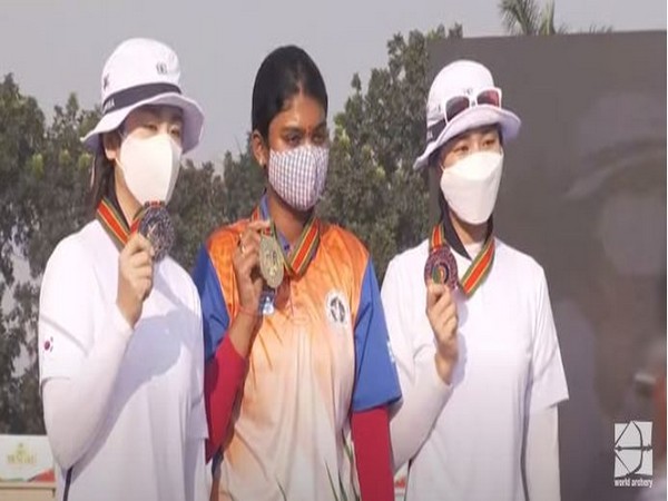 India's Jyothi Surekha Vennam (Photo: Screengrab via World Archery's YouTube)