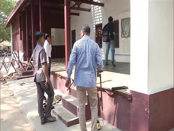 Visual from Sabarmati Ashram. 