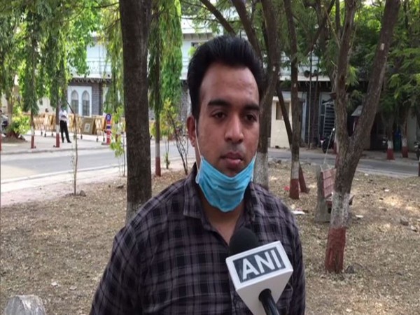 Sanjay Sanvre speaking to ANI. 