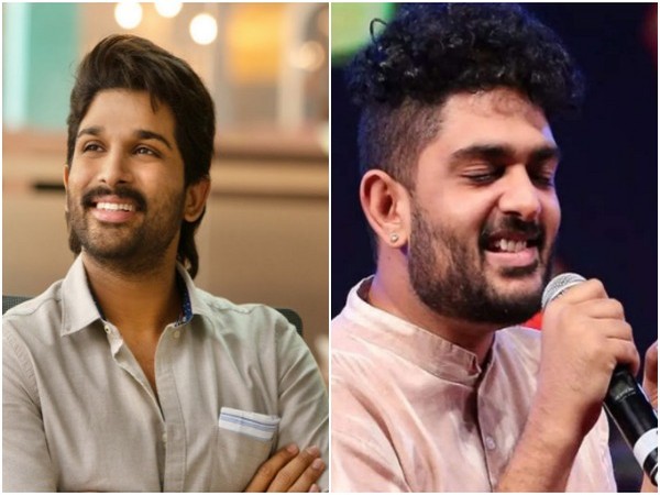 Allu Arjun, Sid Sriram (Image source: Instagram)
