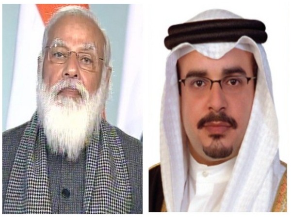 Prime Minister Narendra Modi on Friday thanked Bahrain's crown prince and Prime Minister Salman bin Hamad.