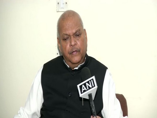 Congress leader Subodh Kant Sahay speaking to ANI in New Delhi. Photo/ANI