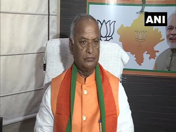 Rajasthan BJP chief Madan Lal Saini (File photo)