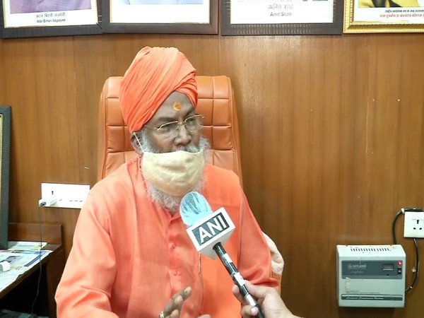 Lok Sabha MP Sakshi Maharaj speaking to ANI on Tuesday. (Photo/ANI)
