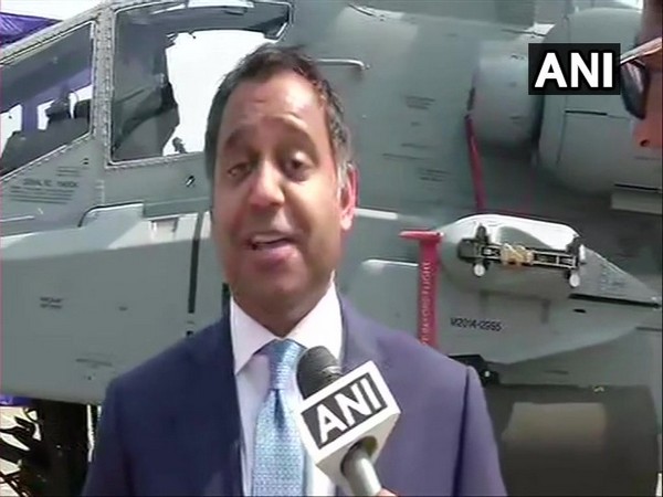 President Boeing India Salil Gupte speaking to ANI in Pathankot, Punjab on Tuesday.