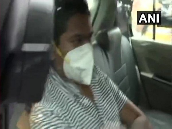 Rhea Chakraborty's associate Samuel Miranda at DRDO guest house. [Photo/ANI]