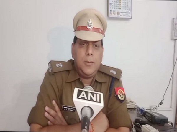 Senior Superintendent of Police Alok Kumar Jaiswal speaking to ANI on Friday. Photo/ANI