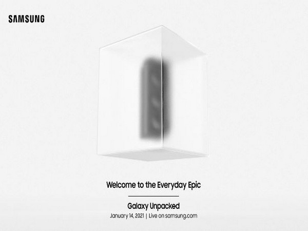 A glimpse from the teaser video of Samsung's 'Galaxy Unpacked' event