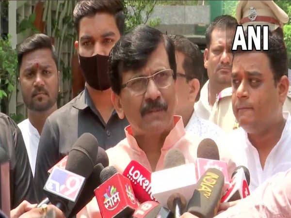 Shiv Sena leader Sanjay Raut (Photo/ANI)