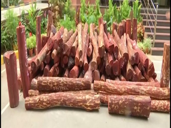 Police seized illegal sandalwood worth Rs. 3 crore.