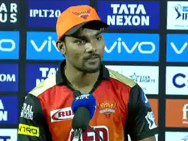 Sunrisers Hyderabad bowler Sandeep Sharma