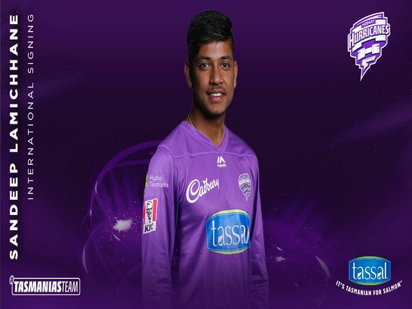 Nepal spinner Sandeep Lamichhane (Photo/ Hobart Hurricanes Twitter)