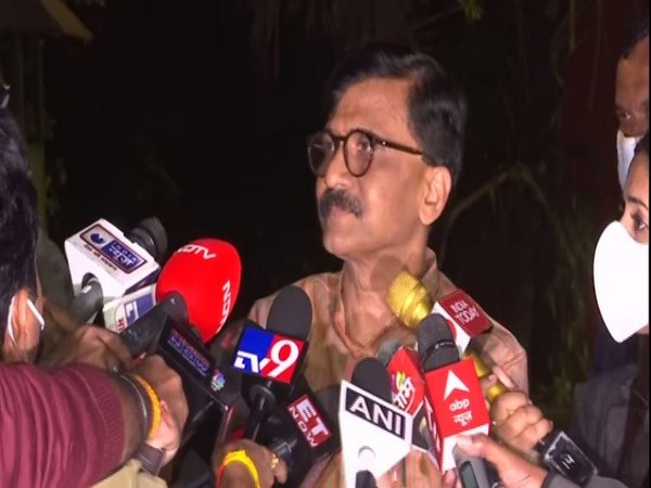 Shiv Sena MP Sanjay Raut (Photo/ANI)