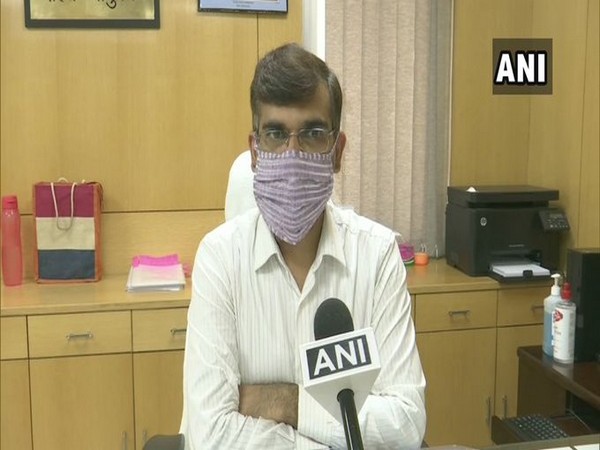 Uttar Pradesh Revenue Secretary and Relief Commissioner, Sanjay Goel speaking to ANI on Friday. (Photo/ANI)